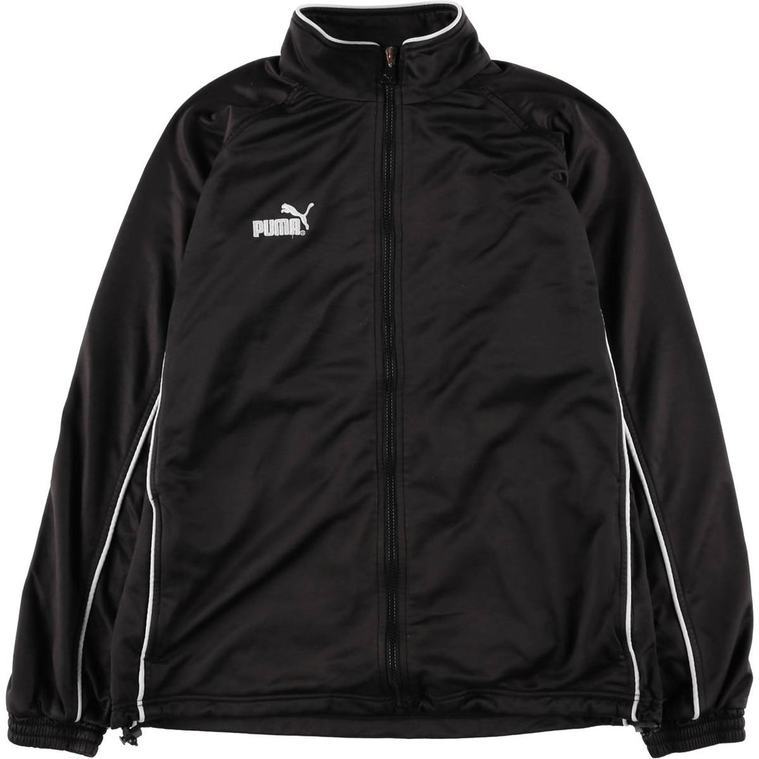 90s-00'S Vintage Puma Track Jacket, Men's Size L unclear black type Vintage Second Hand