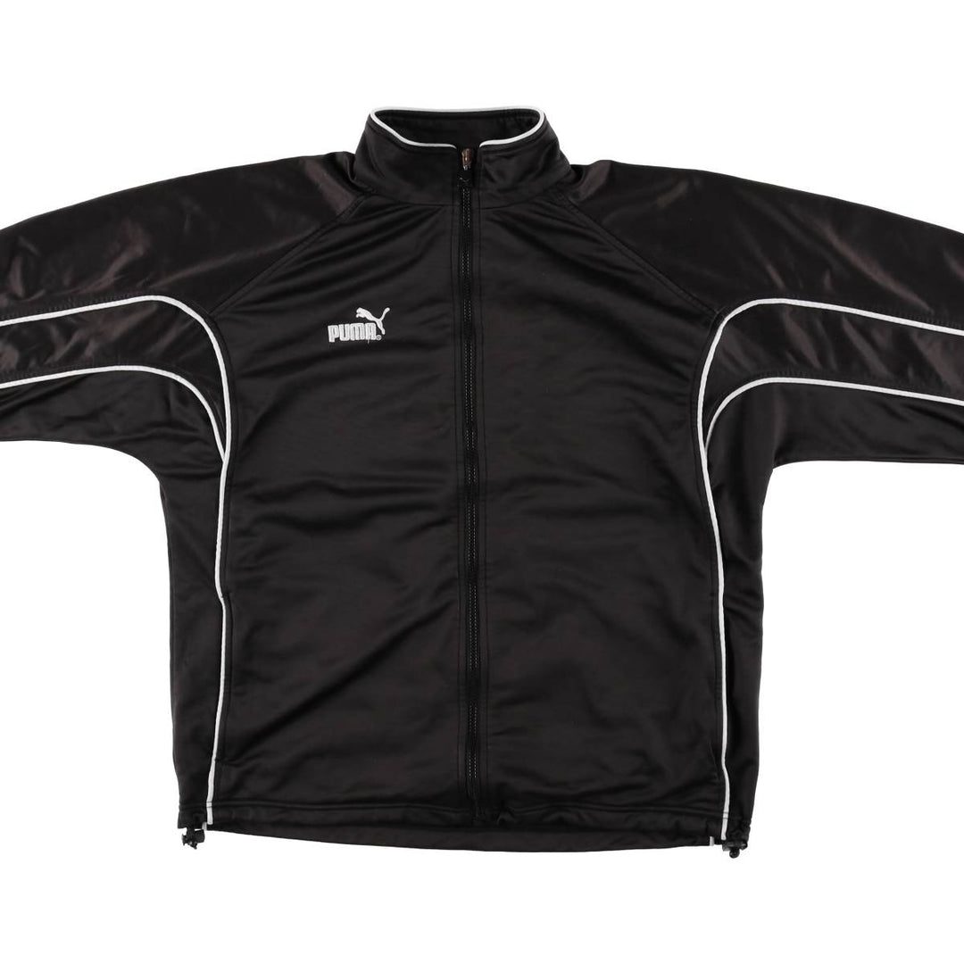 90s-00'S Vintage Puma Track Jacket, Men's Size L unclear black type Vintage Second Hand