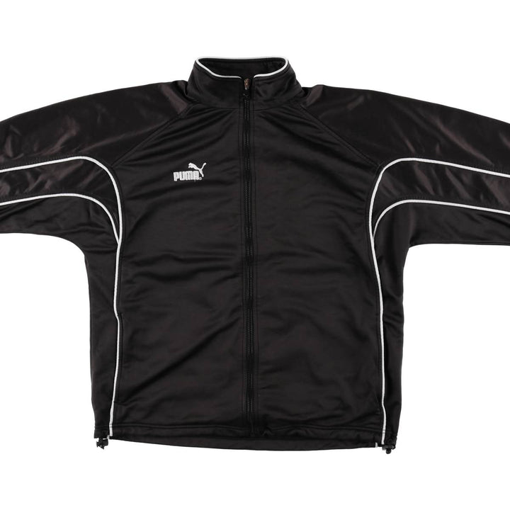 90s-00'S Vintage Puma Track Jacket, Men's Size L unclear black type Vintage Second Hand