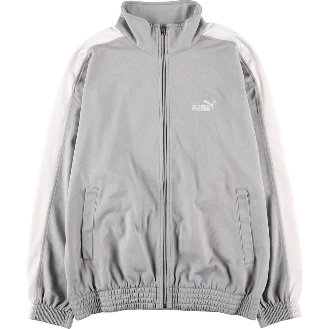 90s-00'S Vintage Puma Track Jacket, Men's Size Medium polyester gray type Vintage Second Hand