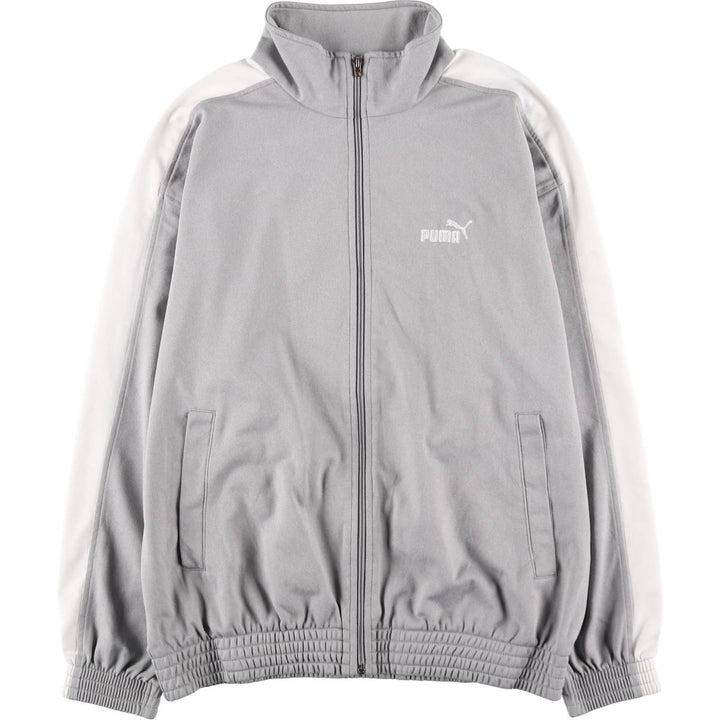90s-00'S Vintage Puma Track Jacket, Men's Size Medium polyester gray type Vintage Second Hand