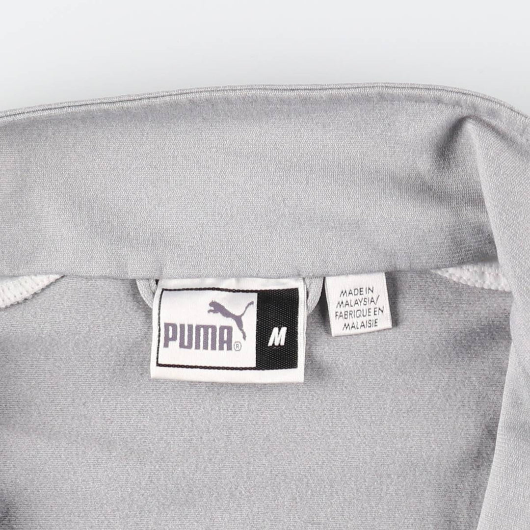 90s-00'S Vintage Puma Track Jacket, Men's Size Medium polyester gray type Vintage Second Hand