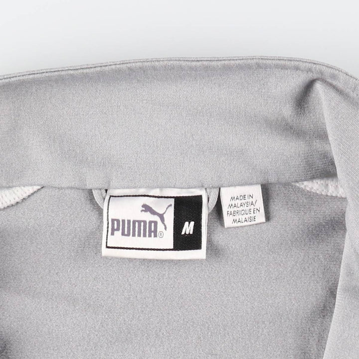 90s-00'S Vintage Puma Track Jacket, Men's Size Medium polyester gray type Vintage Second Hand