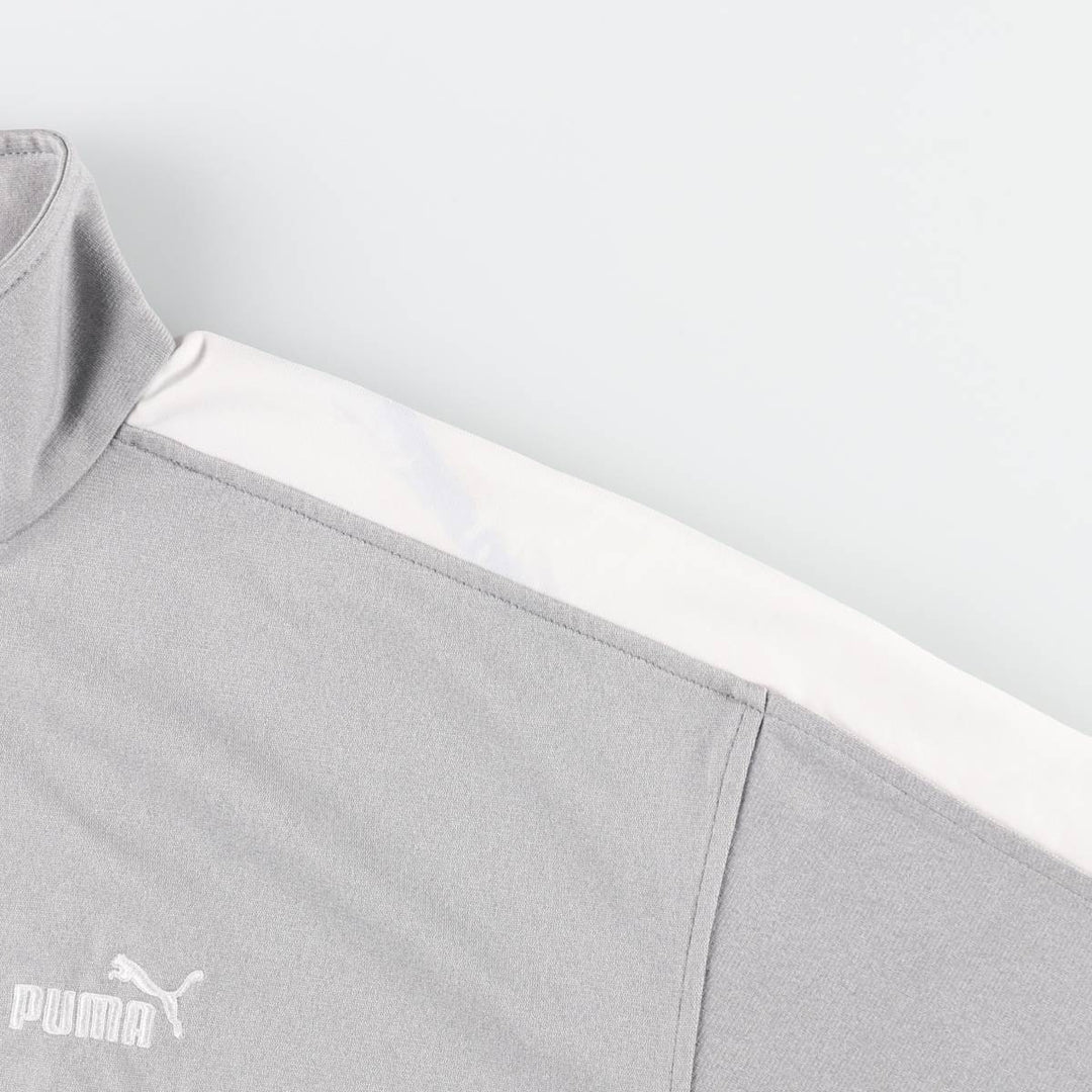90s-00'S Vintage Puma Track Jacket, Men's Size Medium polyester gray type Vintage Second Hand