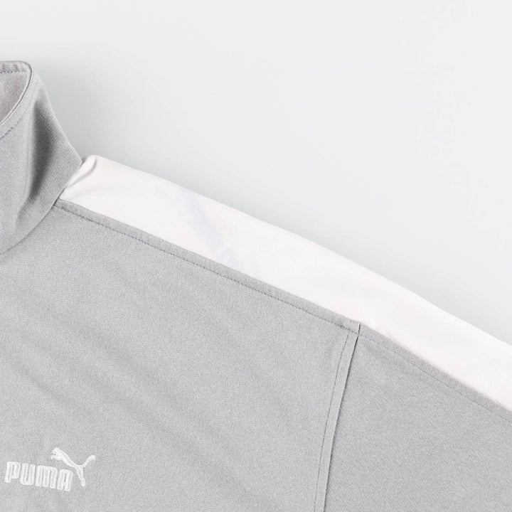 90s-00'S Vintage Puma Track Jacket, Men's Size Medium polyester gray type Vintage Second Hand