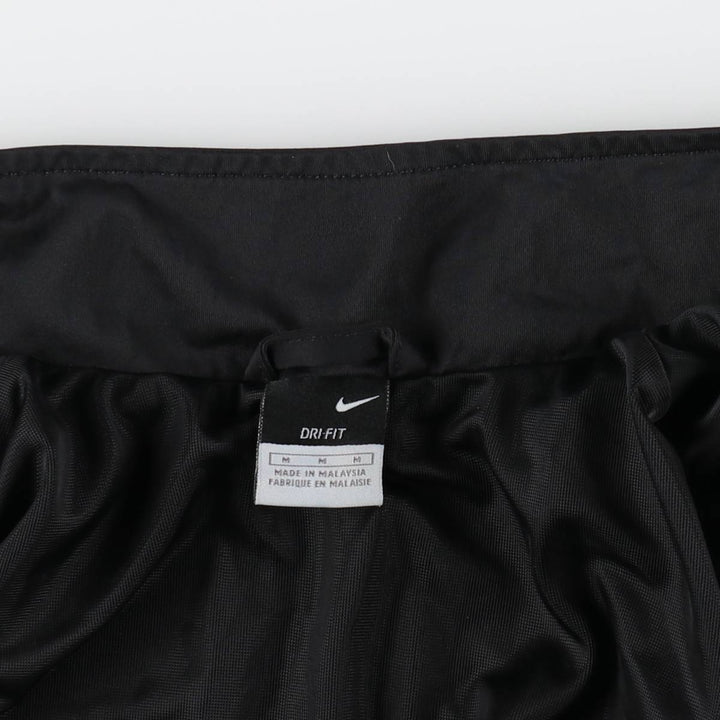 2000'S Nike DRI-FIT Track Jacket, Men's Size M (approx.) polyester black type Vintage Second Hand