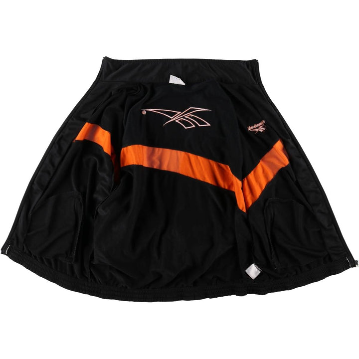 90'S Reebok Back Logo Jersey Track Jacket, Men's Size M (approx.), Vintage unclear black type Vintage Second Hand