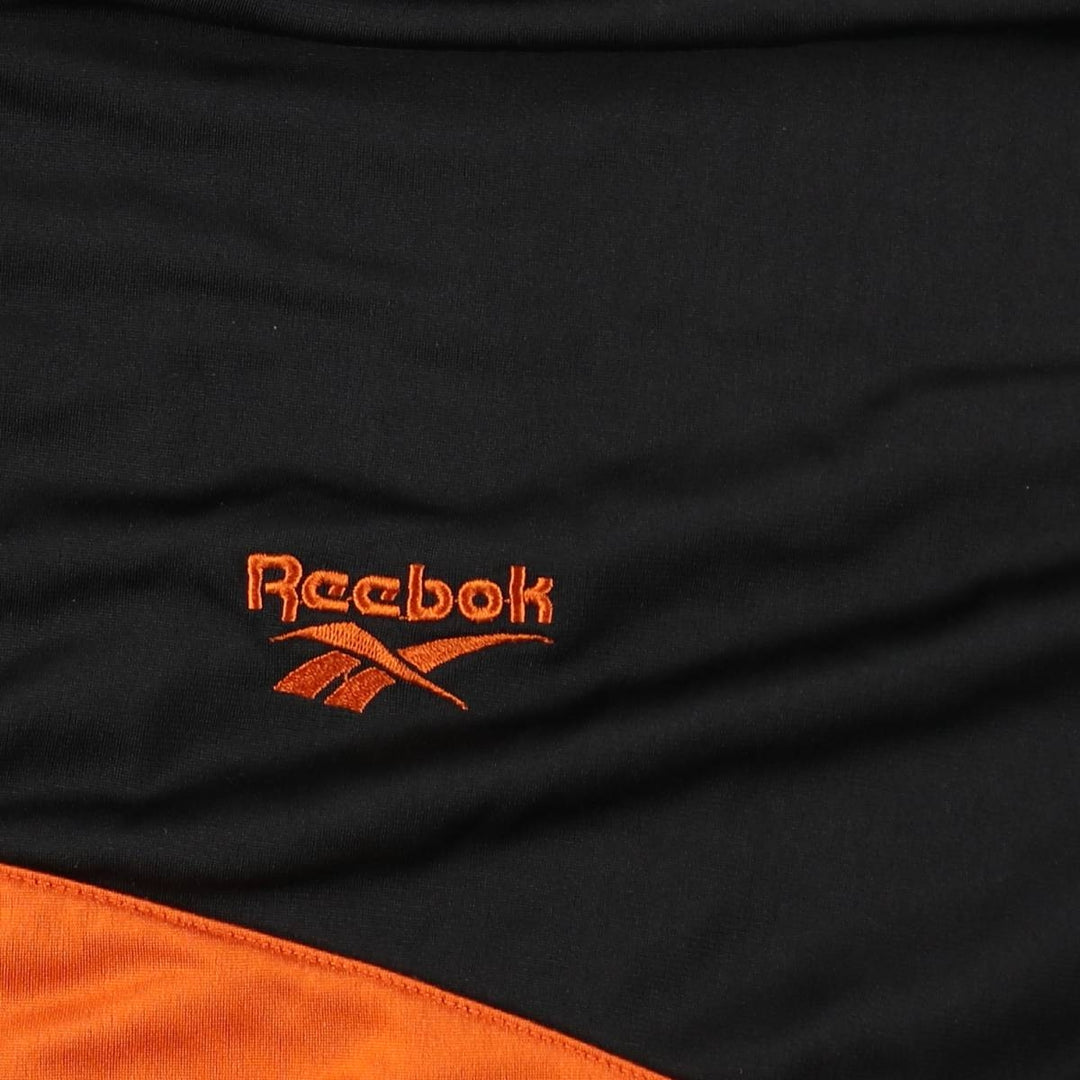 90'S Reebok Back Logo Jersey Track Jacket, Men's Size M (approx.), Vintage unclear black type Vintage Second Hand