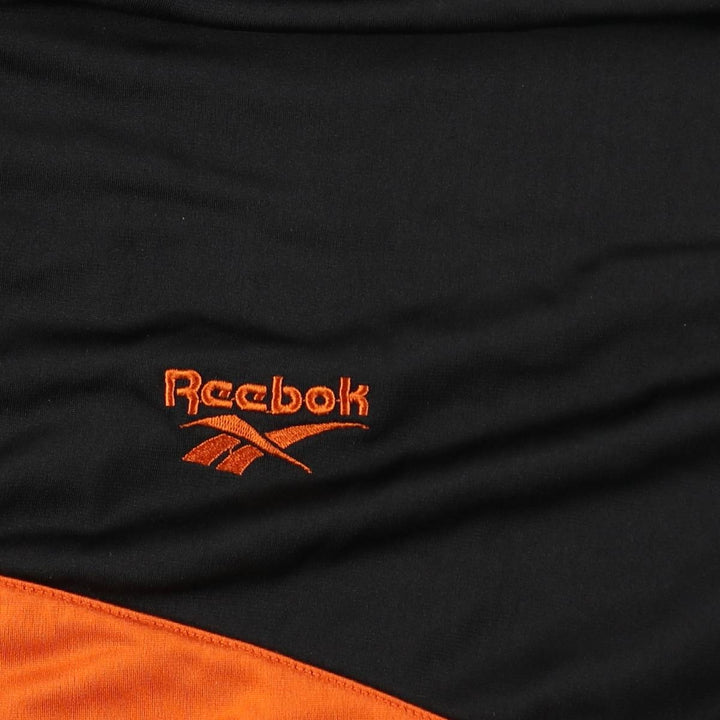 90'S Reebok Back Logo Jersey Track Jacket, Men's Size M (approx.), Vintage unclear black type Vintage Second Hand