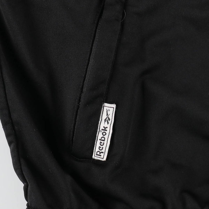 90'S Reebok Back Logo Jersey Track Jacket, Men's Size M (approx.), Vintage unclear black type Vintage Second Hand