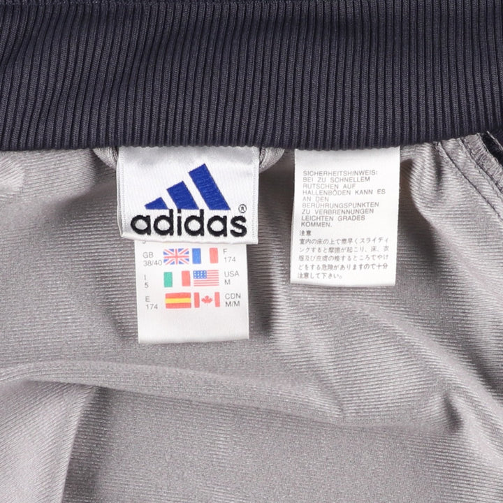 00'S adidas jersey track jacket, men's size M polyester gray type Vintage Second Hand
