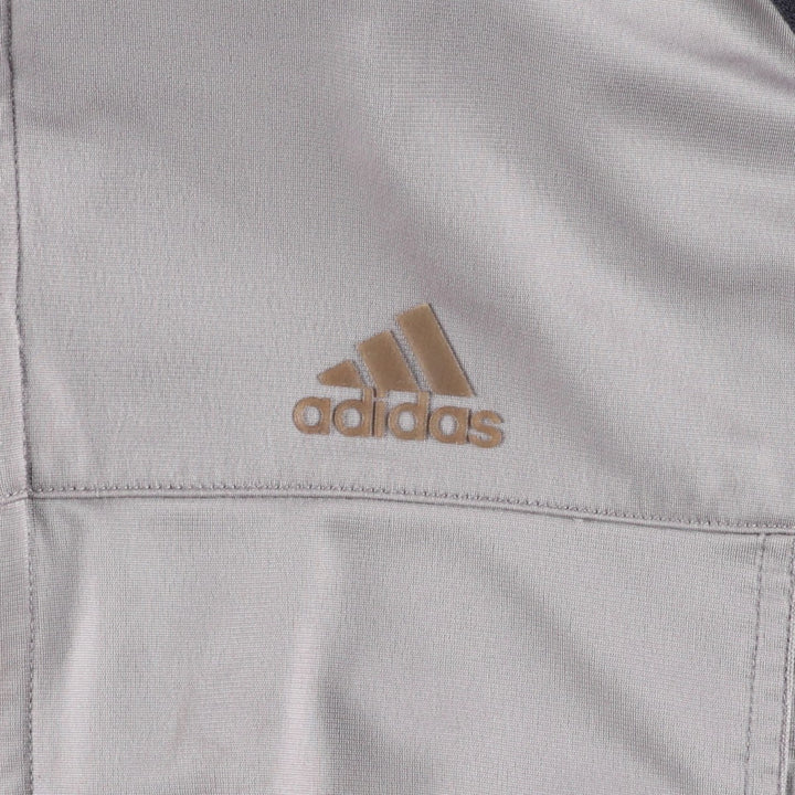 00'S adidas jersey track jacket, men's size M polyester gray type Vintage Second Hand