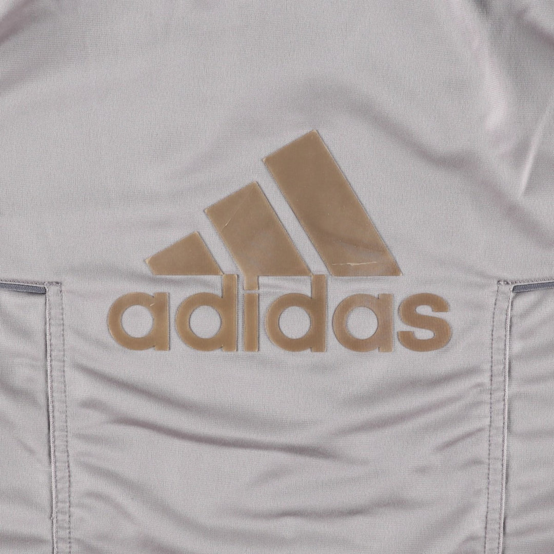 00'S adidas jersey track jacket, men's size M polyester gray type Vintage Second Hand