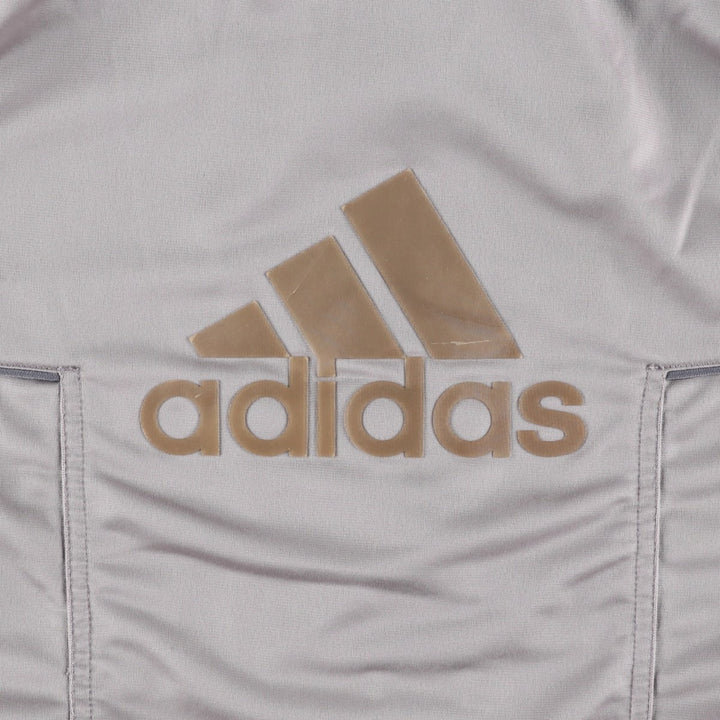 00'S adidas jersey track jacket, men's size M polyester gray type Vintage Second Hand