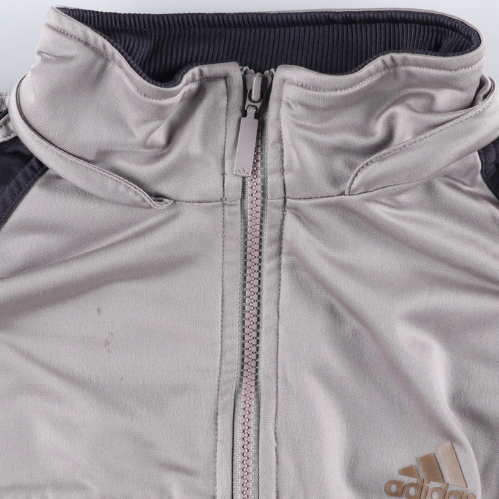 00'S adidas jersey track jacket, men's size M polyester gray type Vintage Second Hand