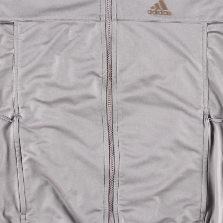 00'S adidas jersey track jacket, men's size M polyester gray type Vintage Second Hand