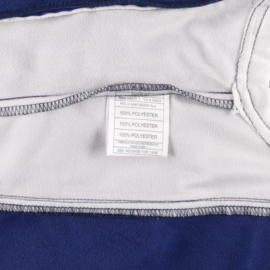 90'S Nike Jersey Track Jacket Men's L Size Vintage polyester blue type Vintage Second Hand