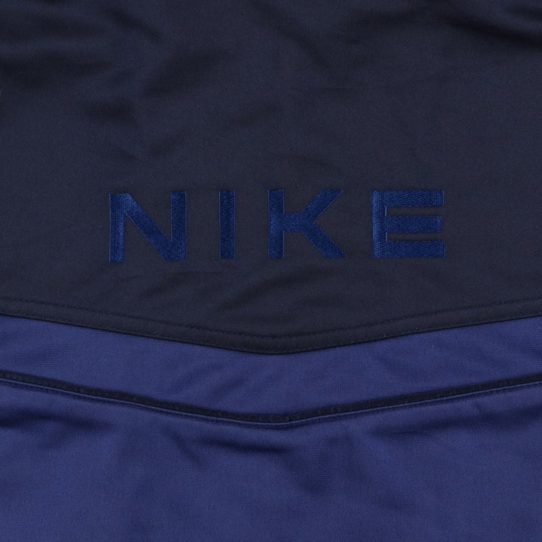 90'S Nike Jersey Track Jacket Men's L Size Vintage polyester blue type Vintage Second Hand