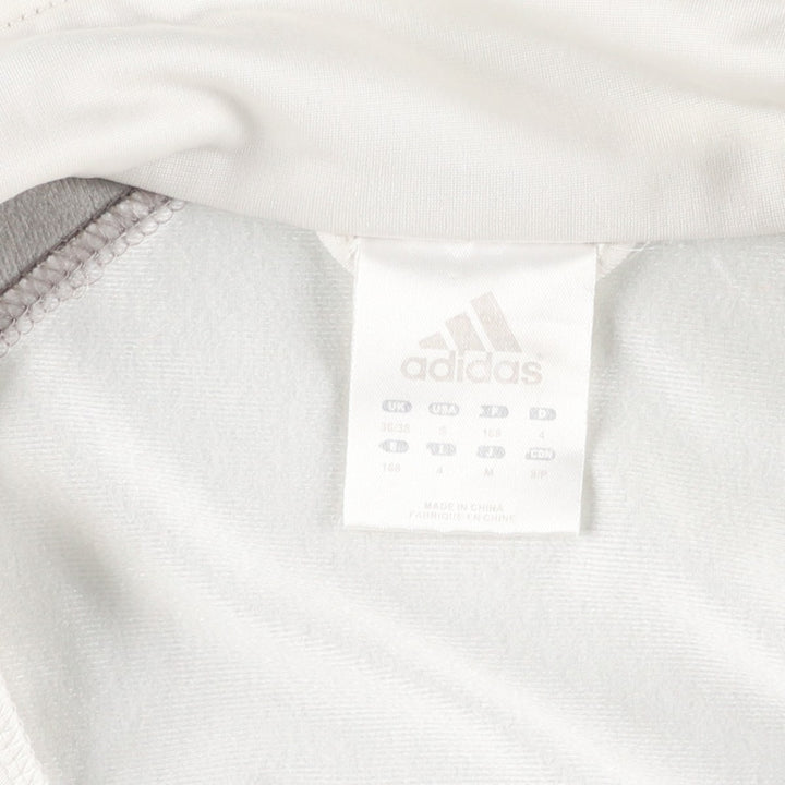 00'S adidas jersey track jacket, men's size S polyester white type Vintage Second Hand