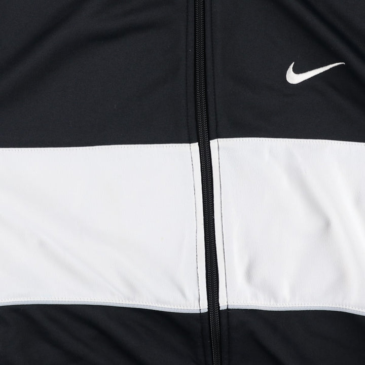 Nike The Athletic Dept Track Jacket (Men's Size L) polyester black type Vintage Second Hand