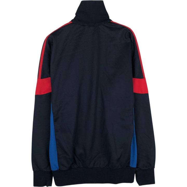 Adidas Originals Jersey Track Jacket Men's M cotton navy blue type Vintage Second Hand