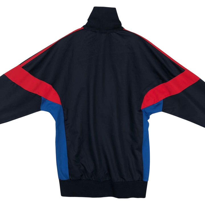 Adidas Originals Jersey Track Jacket Men's M cotton navy blue type Vintage Second Hand