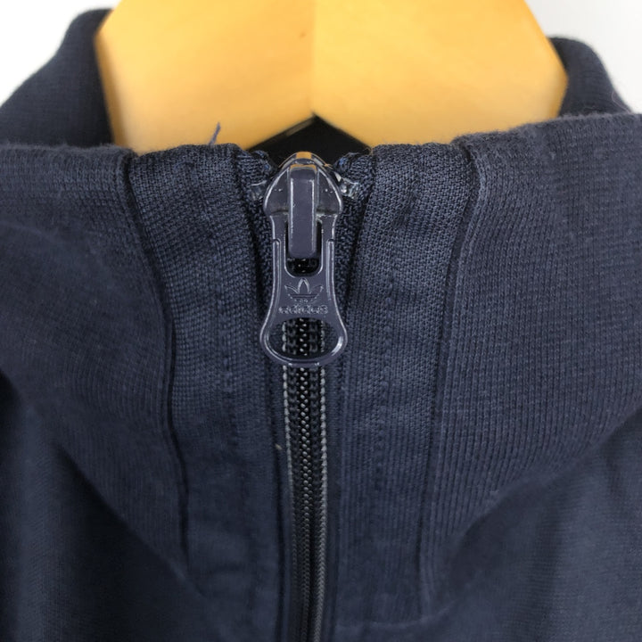 Adidas Originals Jersey Track Jacket Men's M cotton navy blue type Vintage Second Hand