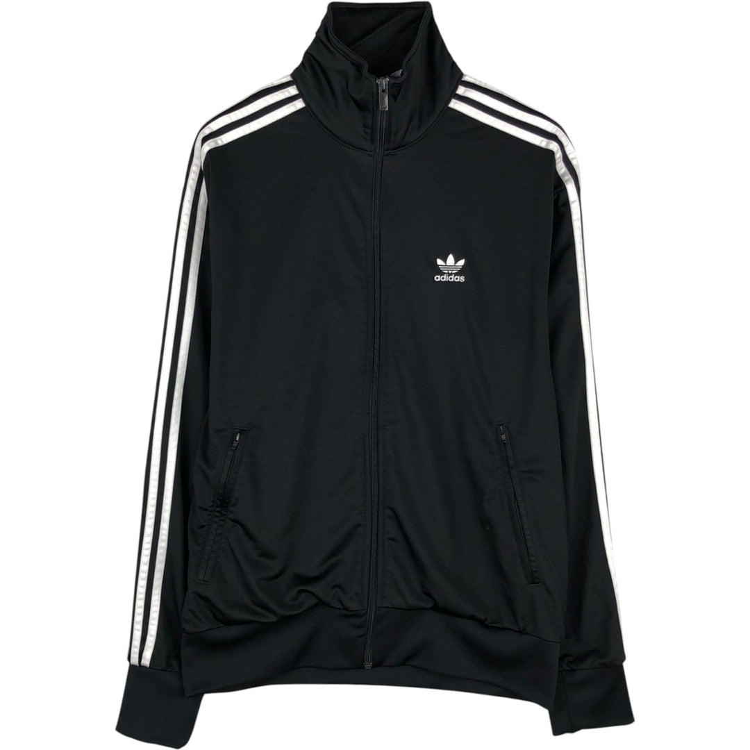 Adidas Originals Jersey Track Jacket Men's M recycled polyester black type Vintage Second Hand