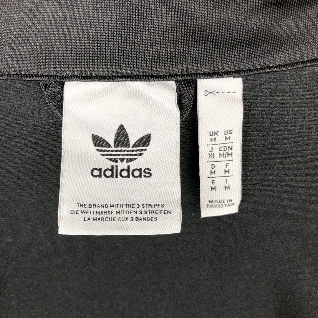 Adidas Originals Jersey Track Jacket Men's M recycled polyester black type Vintage Second Hand