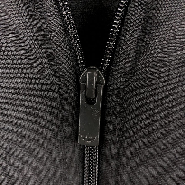 Adidas Originals Jersey Track Jacket Men's M recycled polyester black type Vintage Second Hand