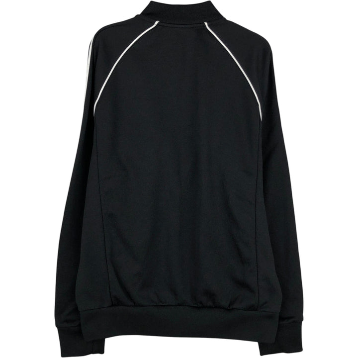 Adidas Originals Jersey Track Jacket Men's M polyester black type Vintage Second Hand
