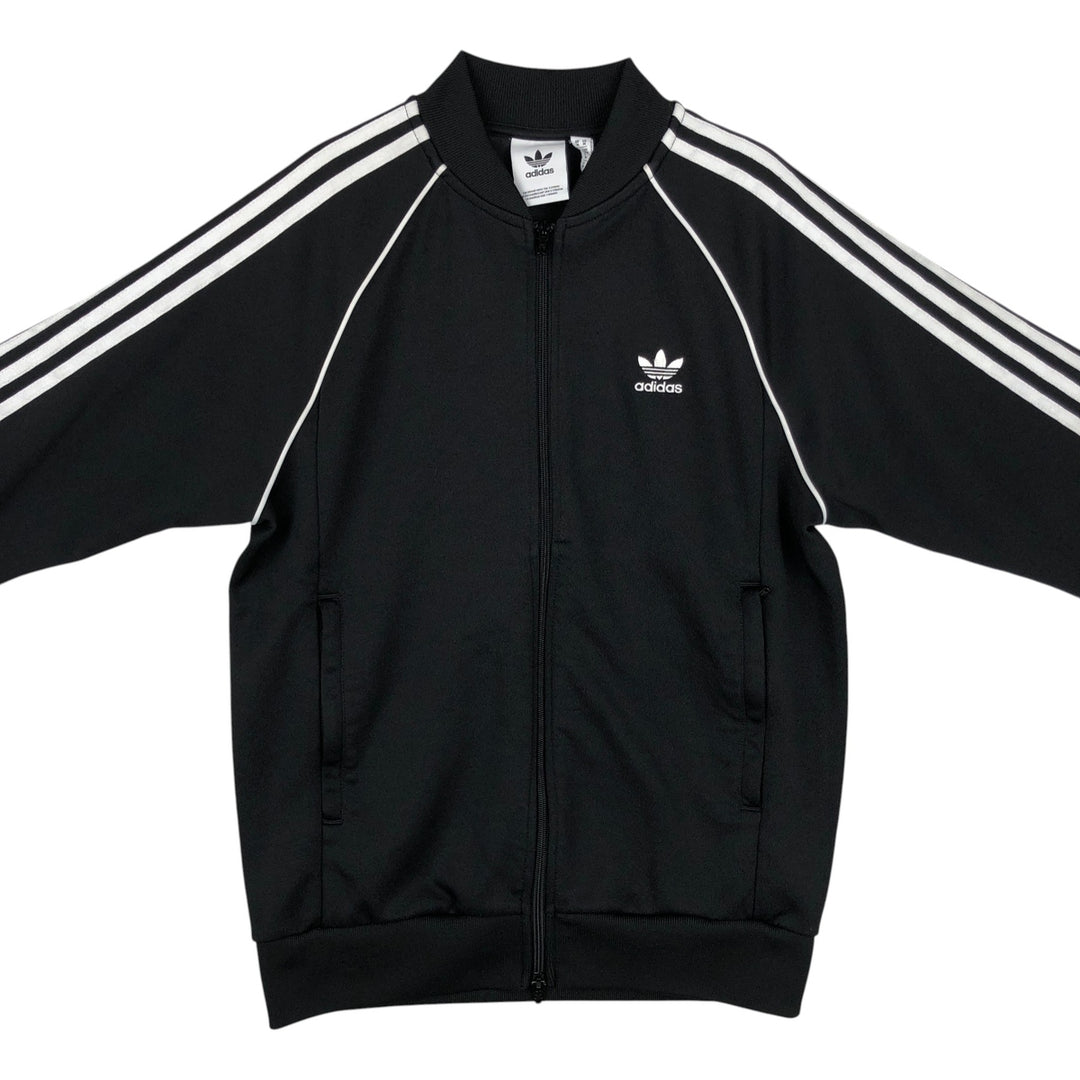 Adidas Originals Jersey Track Jacket Men's M polyester black type Vintage Second Hand