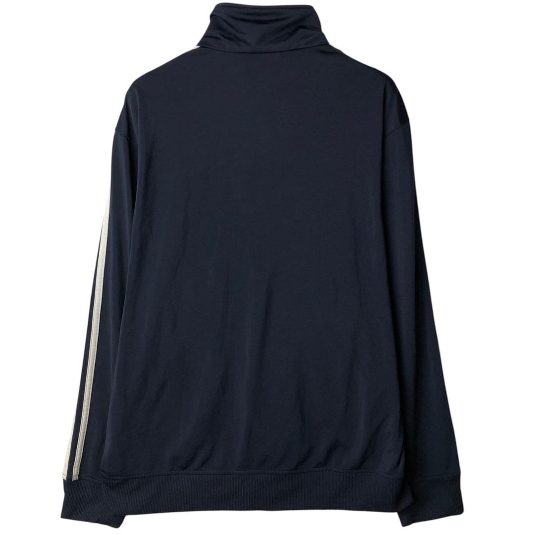 Adidas Originals Jersey Track Jacket Men's Size L polyester navy blue type Vintage Second Hand