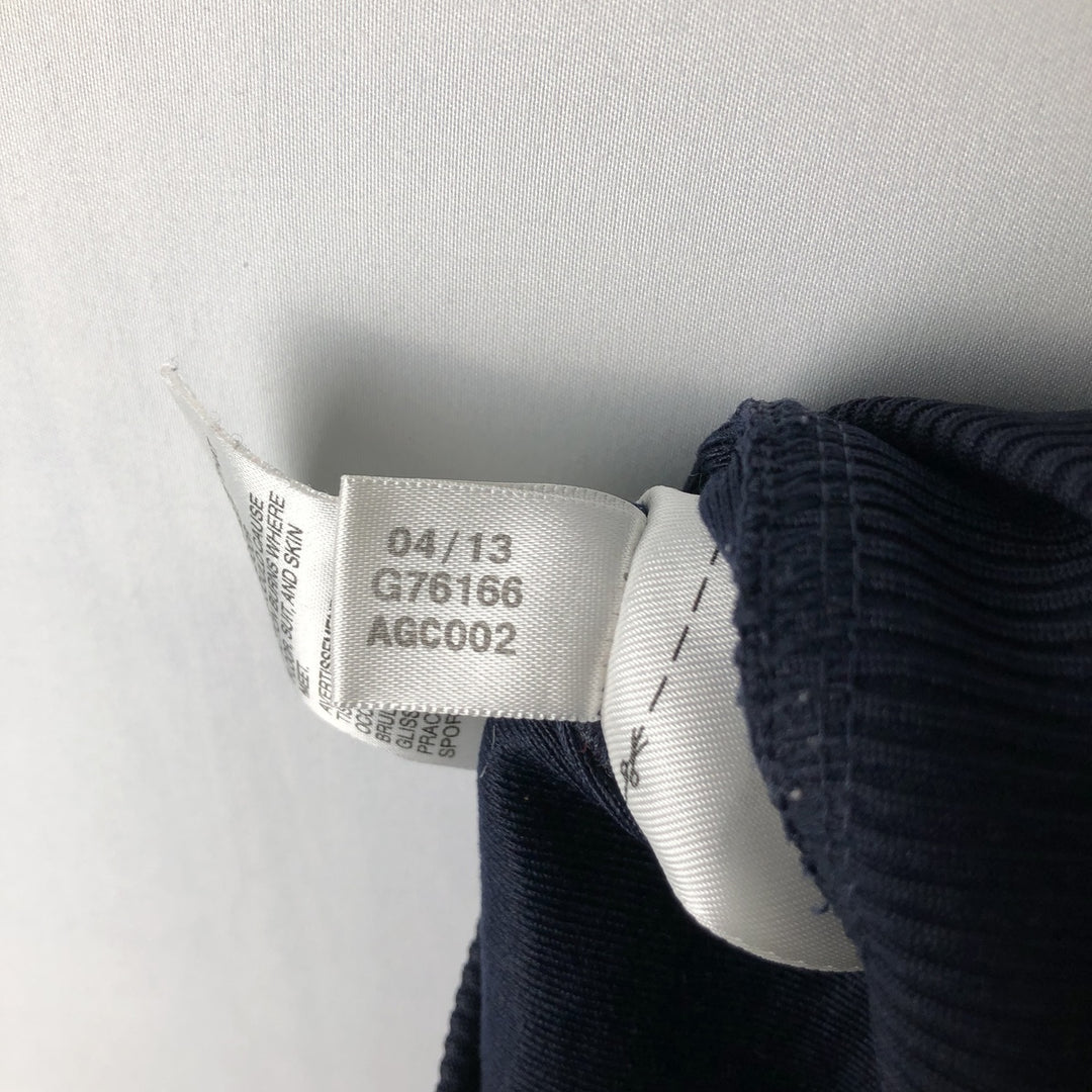 Adidas Originals Jersey Track Jacket Men's Size L polyester navy blue type Vintage Second Hand