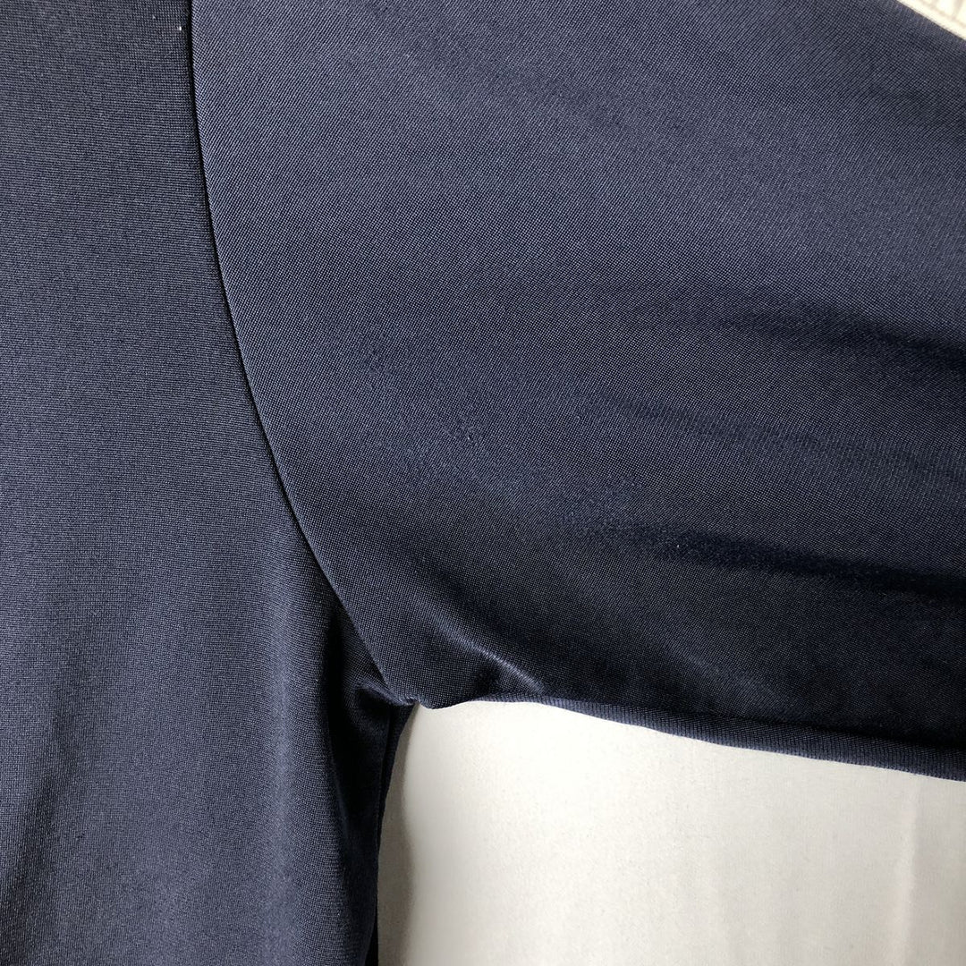 Adidas Originals Jersey Track Jacket Men's Size L polyester navy blue type Vintage Second Hand