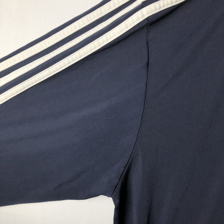 Adidas Originals Jersey Track Jacket Men's Size L polyester navy blue type Vintage Second Hand