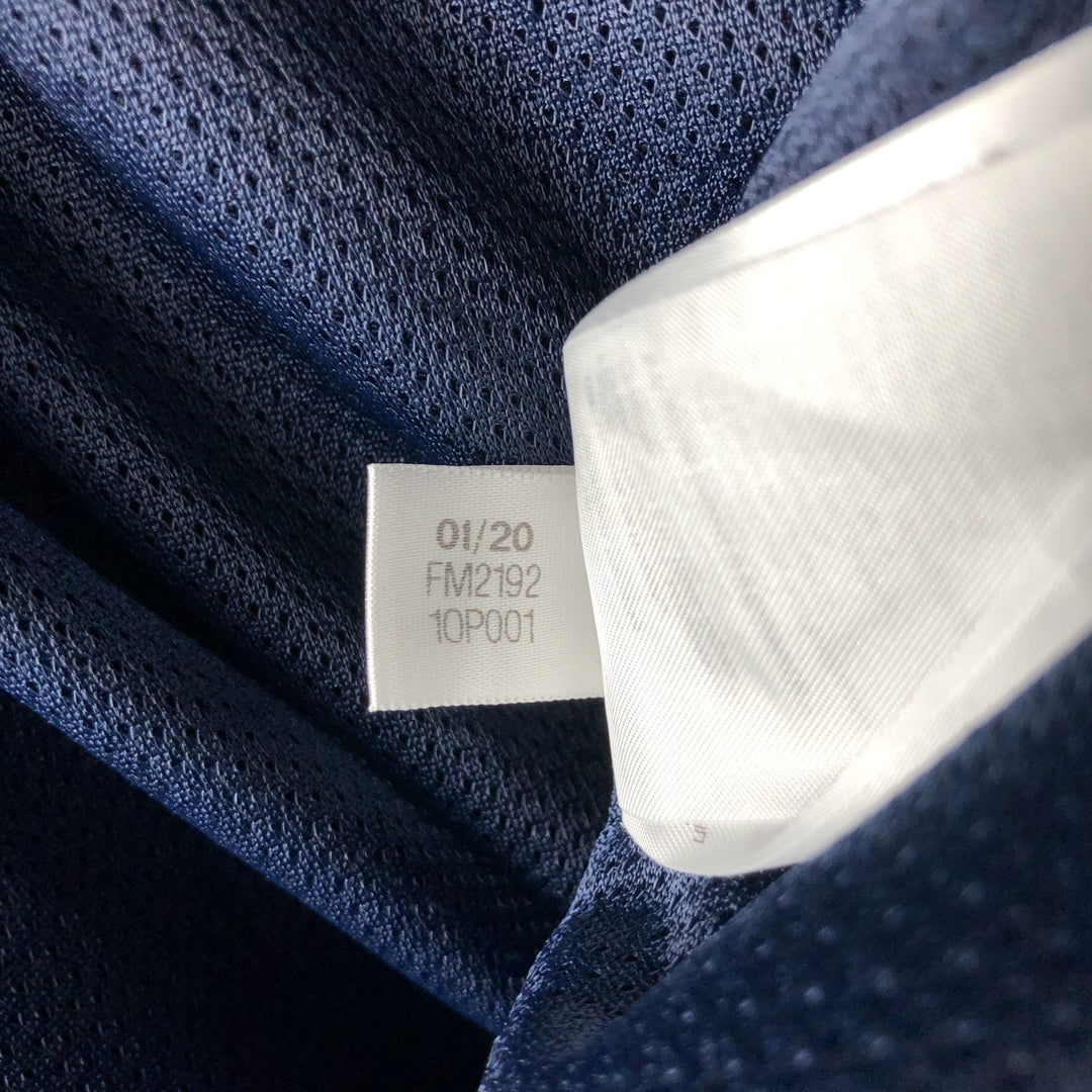 Adidas Originals Jersey Track Jacket, Men's Size XS recycled polyester navy blue type Vintage Second Hand