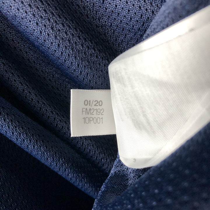 Adidas Originals Jersey Track Jacket, Men's Size XS recycled polyester navy blue type Vintage Second Hand