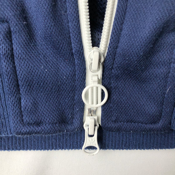 Adidas Originals Jersey Track Jacket, Men's Size XS recycled polyester navy blue type Vintage Second Hand