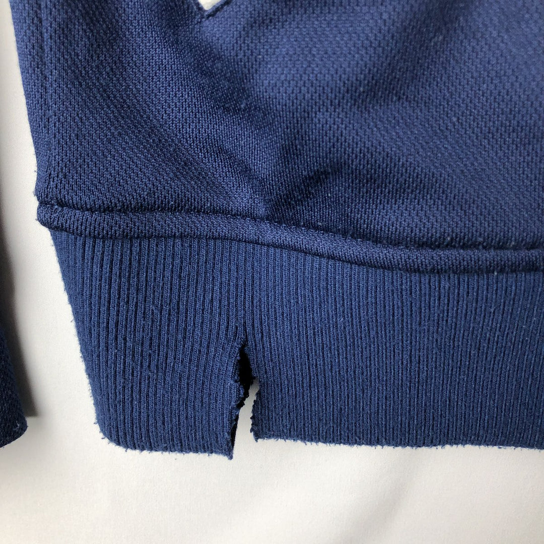 Adidas Originals Jersey Track Jacket, Men's Size XS recycled polyester navy blue type Vintage Second Hand