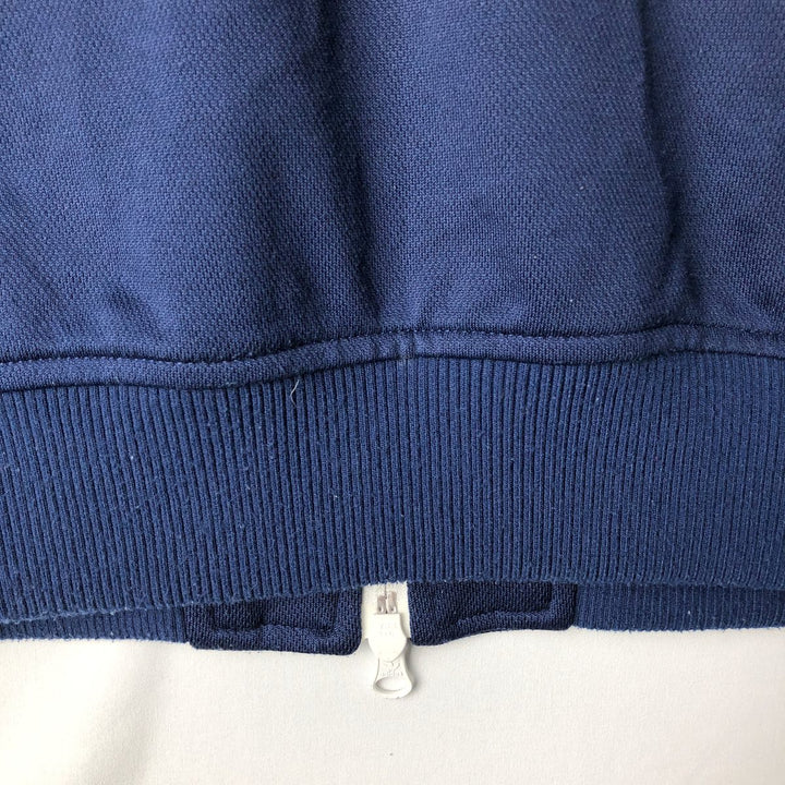 Adidas Originals Jersey Track Jacket, Men's Size XS recycled polyester navy blue type Vintage Second Hand