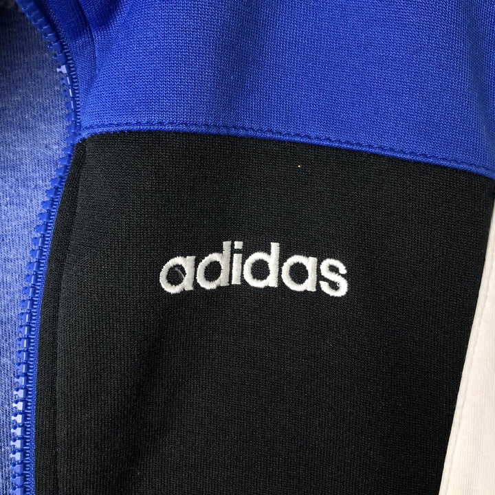 Adidas adidas jersey track jacket men's size M unclear blue type Vintage Second Hand