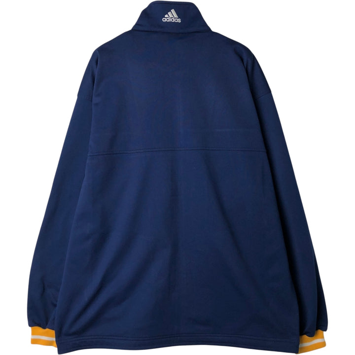 90'S Adidas track jacket, men's size M (approx.) unclear Navy blue Vintage Second Hand
