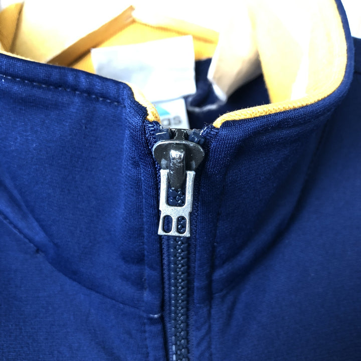 90'S Adidas track jacket, men's size M (approx.) unclear Navy blue Vintage Second Hand