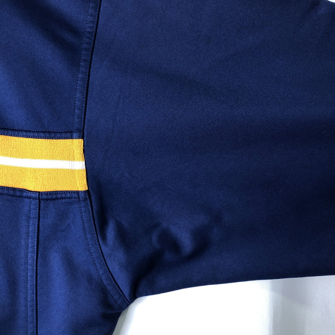 90'S Adidas track jacket, men's size M (approx.) unclear Navy blue Vintage Second Hand