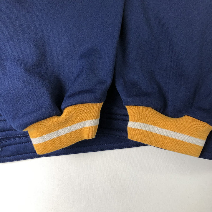 90'S Adidas track jacket, men's size M (approx.) unclear Navy blue Vintage Second Hand