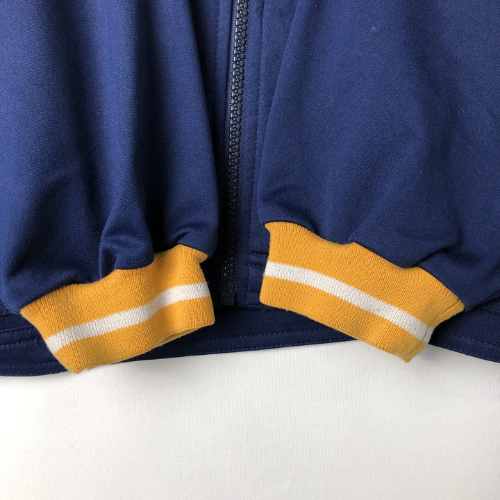 90'S Adidas track jacket, men's size M (approx.) unclear Navy blue Vintage Second Hand