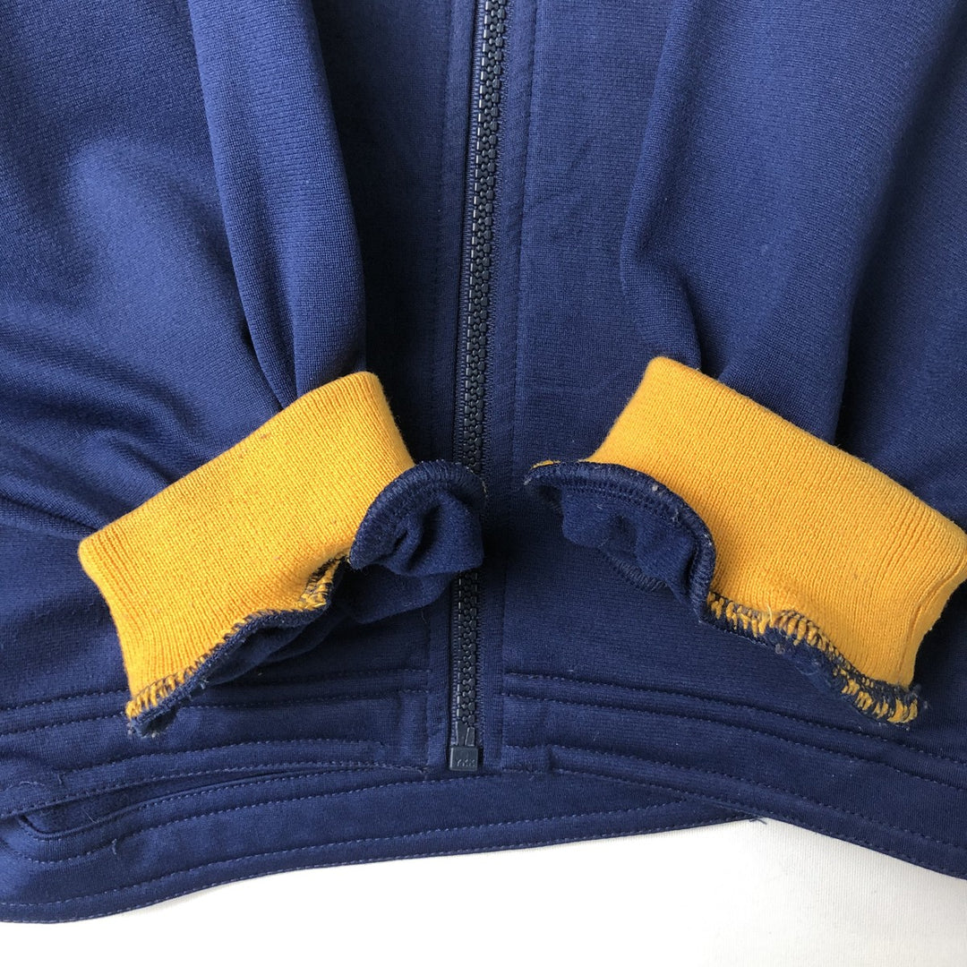 90'S Adidas track jacket, men's size M (approx.) unclear Navy blue Vintage Second Hand
