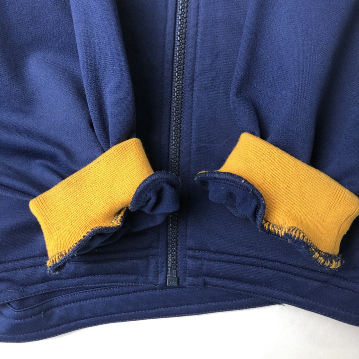 90'S Adidas track jacket, men's size M (approx.) unclear Navy blue Vintage Second Hand