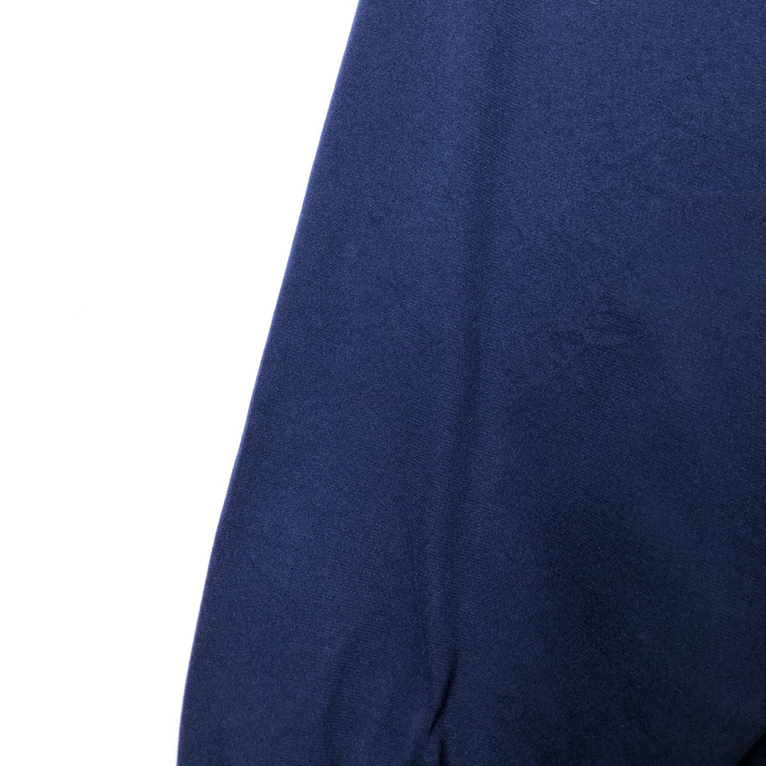 90'S Adidas track jacket, men's size M (approx.) unclear Navy blue Vintage Second Hand